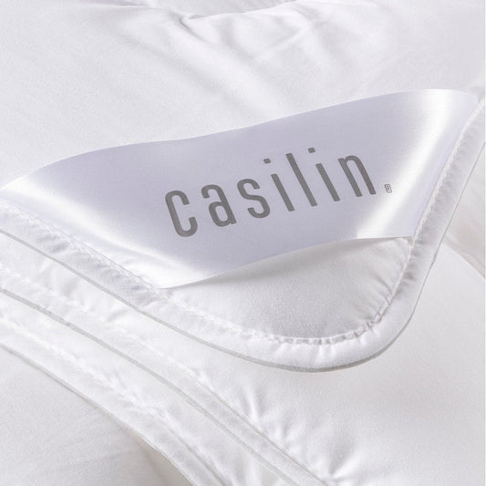 Ganzjahresdecke Duvet mit hautfreundlichem Baumwoll-Satin-Bezug (Satin Mono)