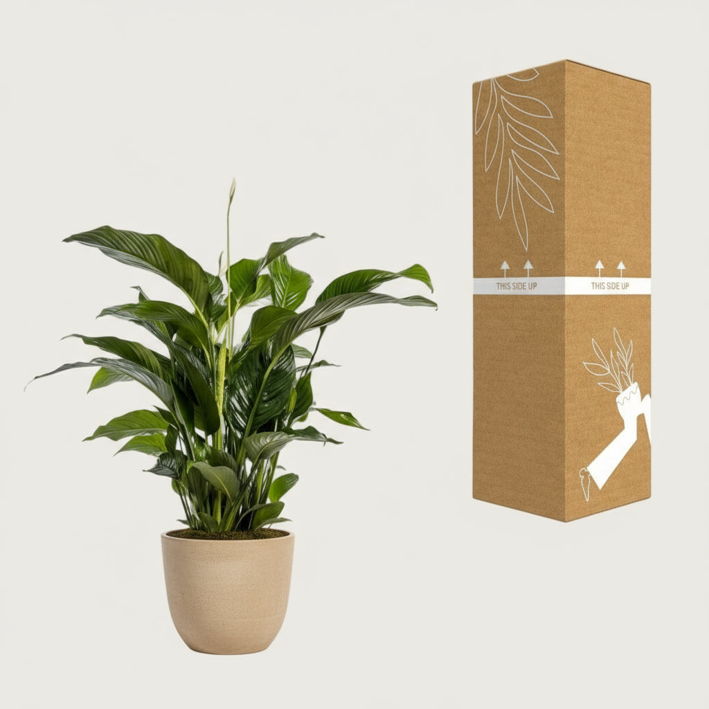 Luftreinigende Friedenslilie Spathiphyllum, Ø 24 cm, Höhe 100 cm