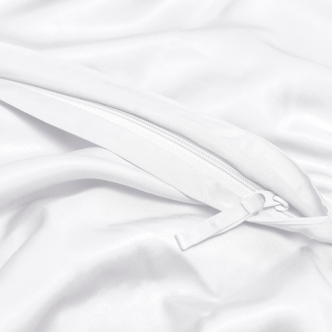 Bettwäsche Eco Bambus - atmungsaktiv, weich & nachhaltig (weiß)