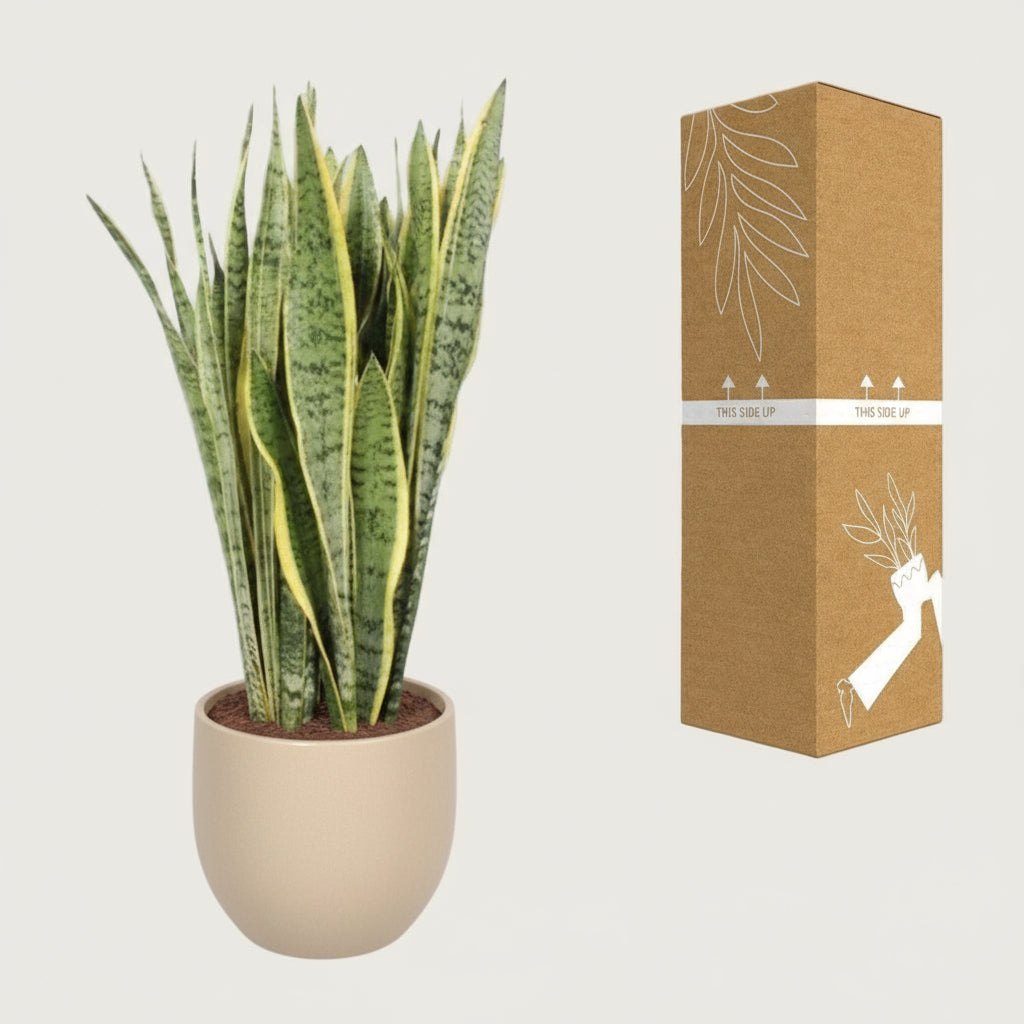 Luftreinigneder Bogenhanf (Sansevieria trifasciata Laurentii)  Ø 30 cm, Höhe 95 cm