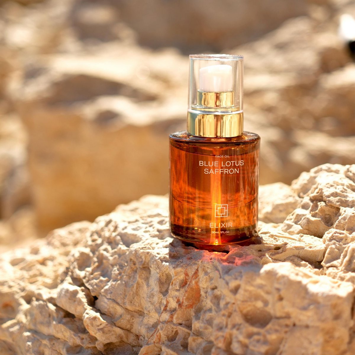 Ayurvedisches Face Elixir - Regenerierendes Gesichtsöl mit Safran, Lotus und Sandelholz