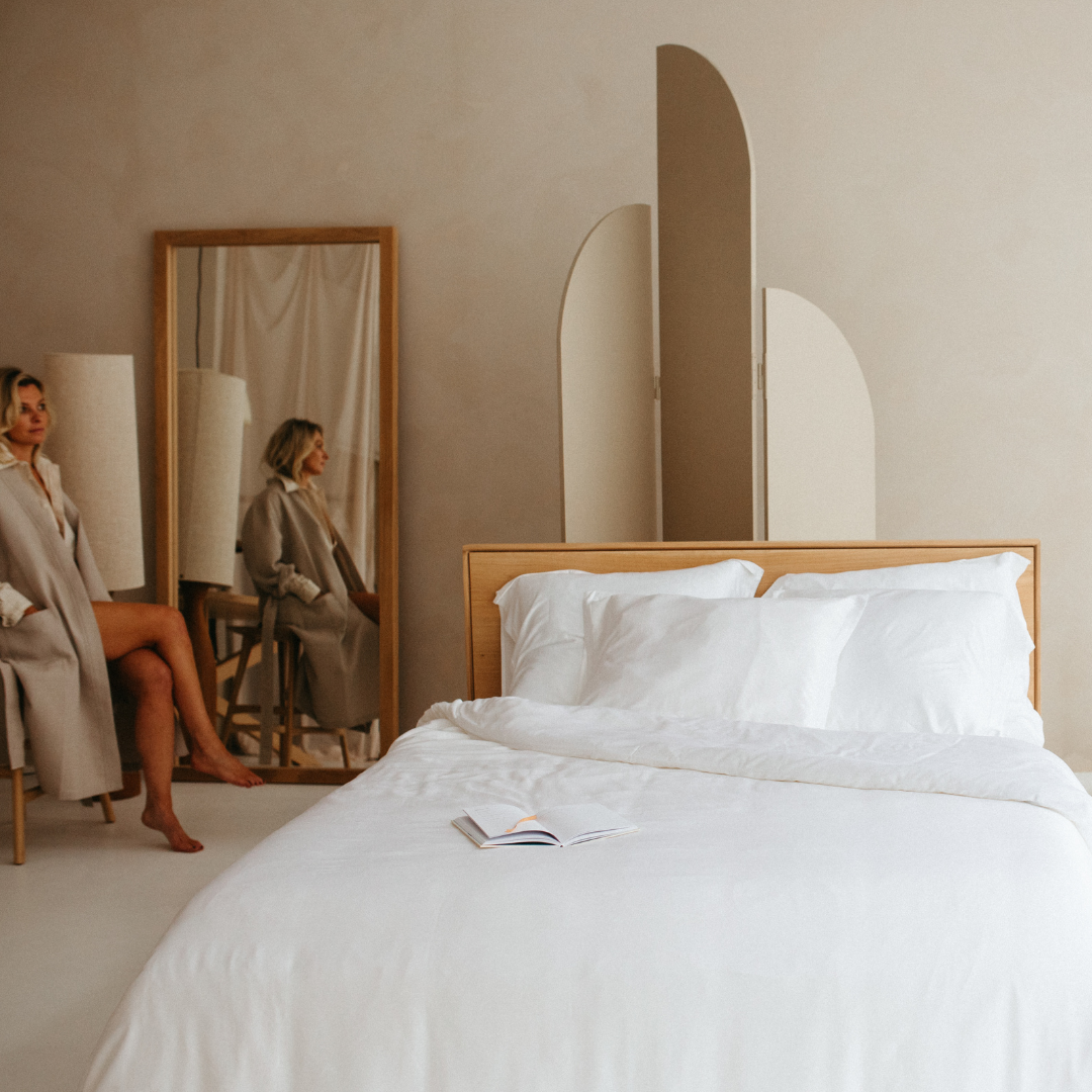 Bettwäsche Eco Bambus - atmungsaktiv, weich & nachhaltig (weiß)