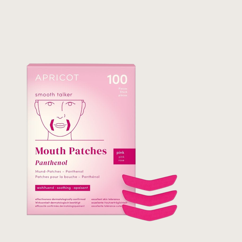 Mund Patches mit Panthenol APRICOT Sonvelia