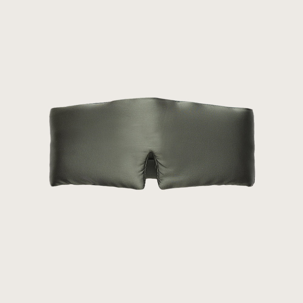 Schlafmaske SONVELIA Stirnband Salbeigrün Nachtmaske