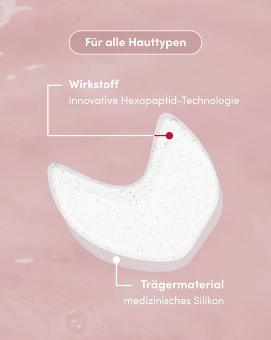 Wiederverwendbare_APRICOT_Augen_Schaefen_Pads_Hexapeptide_Technology_SONVELIA