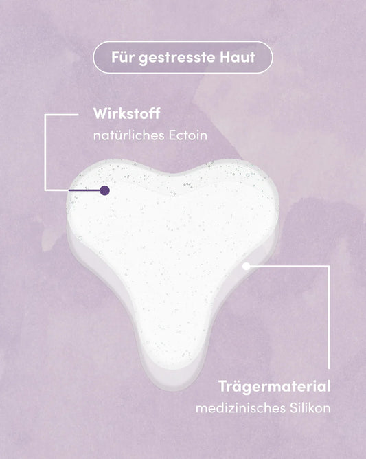 Wiederverwendbares APRICOT Décolleté Pad mit Ectoin