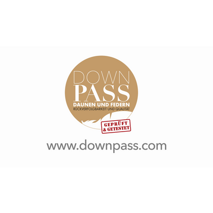 Luxuriöses Daunenkissen - Feste Unterstützung (Seitenschläfer)