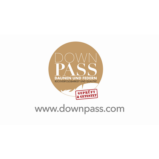 Luxuriöses Daunenkissen - Feste Unterstützung (Seitenschläfer)