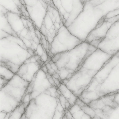 Marmor Lampe - Einzigartige wiederaufladbare Lampe mit 3 Lichtfarben und Dimmfunktion (Weiß / Bianco Statuarietto)