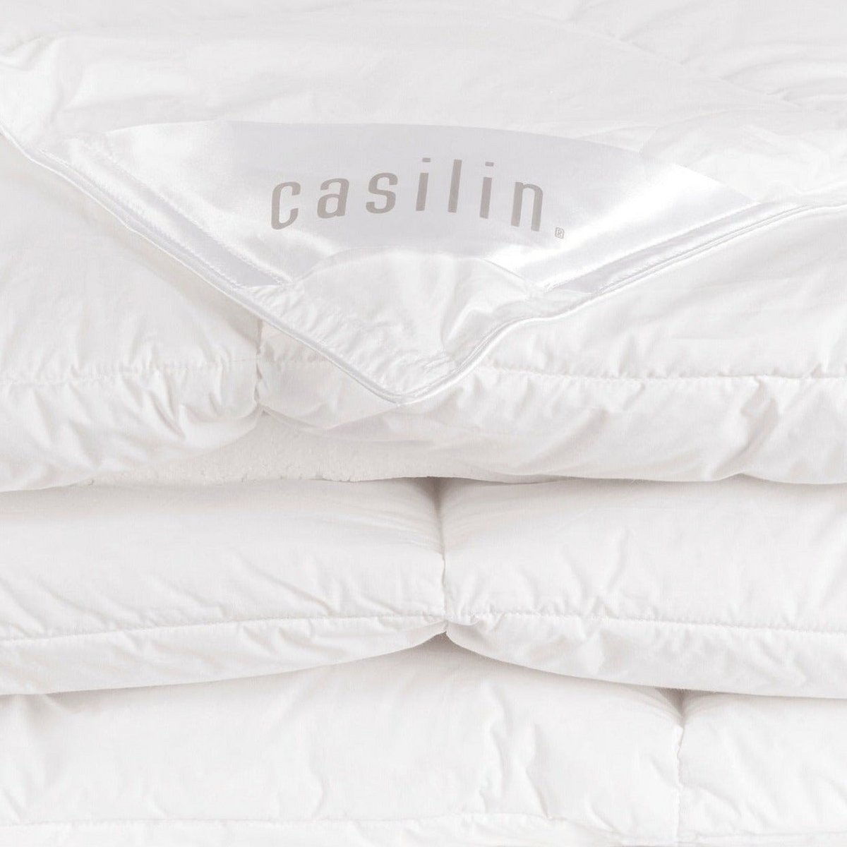 Premium Bettwäsche aus Entendaune für wohltemperierten Schlaf (warm)